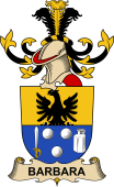 Republic of Austria Coat of Arms for Barbara