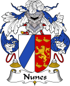 Portuguese Coat of Arms for Nunes