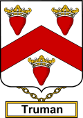 English Coat of Arms Shield Badge for Truman