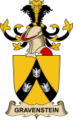 Republic of Austria Coat of Arms for Gravenstein