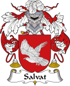 Spanish Coat of Arms for Salvat or Salvate