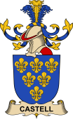 Republic of Austria Coat of Arms for Castell