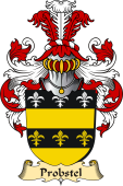 v.23 Coat of Family Arms from Germany for Probstel