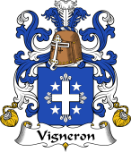 Coat of Arms from France for Vigneron