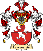 German Coat of Arms (v.25b) Lowenstein