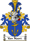 Dutch Coat of Arms for Van Noort