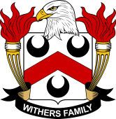 Coat of arms used by the Withers family in the United States of America