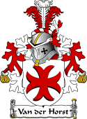 Dutch Coat of Arms for Van der Horst
