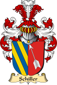 v.23 Coat of Family Arms from Germany for Schiller
