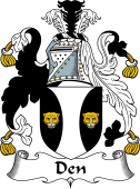 English Coat of Arms for Den