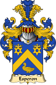 French Family Coat of Arms (v.23) for Esperon