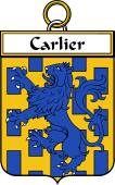 French Coat of Arms Badge for Carlier