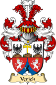 v.23 Coat of Family Arms from Germany for Verich