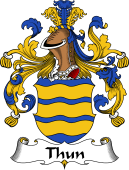 German Wappen Coat of Arms for Thun