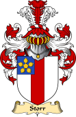 English Coat of Arms (v.23) for the family Storr