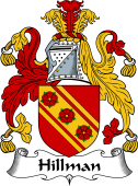 English Coat of Arms for Hillman
