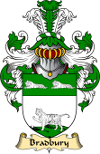 Scottish Family Coat of Arms (v.23) for Bradbury