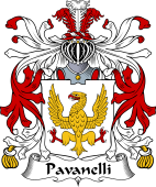 Italian Coat of Arms for Pavanelli