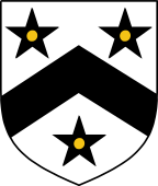 English Family Shield for Devers or Deveris