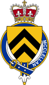 Families of Britain Coat of Arms Badge for: McClellan (Scotland)