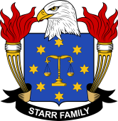 American Coat of Arms for Starr