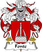 Spanish Coat of Arms for Fonte