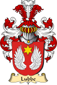 v.23 Coat of Family Arms from Germany for Lubbe