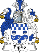 Irish Coat of Arms for Pipho or Phypoe