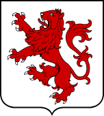 French Family Shield for Laugier