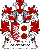 Polish Coat of Arms for Mierzaniec or Mieszaniec