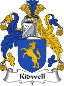 English Coat of Arms for Kidwell (Wales)
