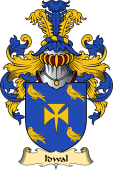 Welsh Family Coat of Arms (v.23) for Idwal (IWRCH, Son of Cadwaladr Fendigaid)