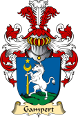 v.23 Coat of Family Arms from Germany for Gampert