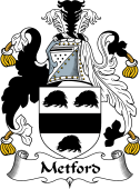 English Coat of Arms for Metford