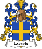 Coat of Arms from France for Lacroix