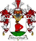 German Wappen Coat of Arms (v.25) Schwartzkopf