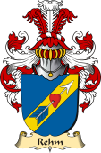 v.23 Coat of Family Arms from Germany for Rehm