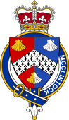 British Garter Coat of Arms for McClintock (Ireland)