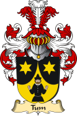 v.23 Coat of Family Arms from Germany for Tum