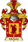 French Family Coat of Arms (v.23) for Michelet