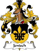 German Wappen Coat of Arms for Jenisch