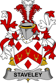 Irish Coat of Arms for Staveley
