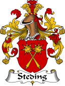 German Wappen Coat of Arms for Steding