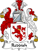 English Coat of Arms for the family Reddish