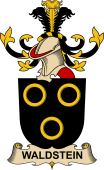 Republic of Austria Coat of Arms for Waldstein