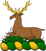 Family Crest from Ireland for: MacRanell or Reynolds (Leitrim)