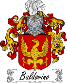 Araldica Italiana Coat of arms used by the Italian family Baldovino