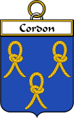 French Coat of Arms Badge for Cordon