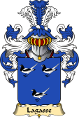 French Family Coat of Arms (v.23) for Lagasse