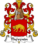 Coat of Arms from France for Thévenin